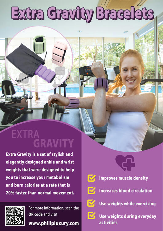Extra Gravity Bracelets Flyer Extra Gravity Bracelets Flyer